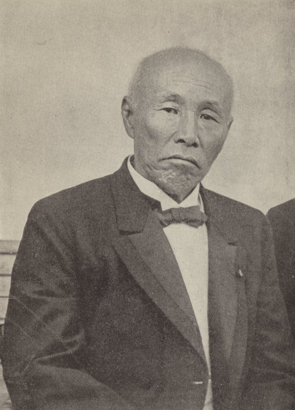 Okuma Shigenobu, Prime Minister of Japan at the outbreak of the First World War (b/w photo) 作者 摄影师 日本人