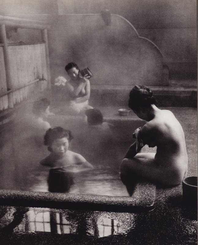 Public Bath (b/w photo) 作者 摄影师 日本人