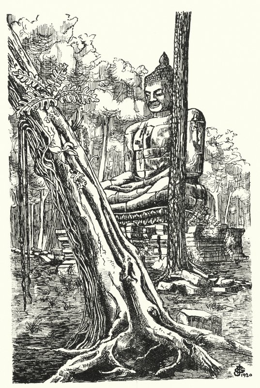 特普朗姆佛像（雕刻）。 作者 皮埃尔·简纳拉特·德·比尔斯基