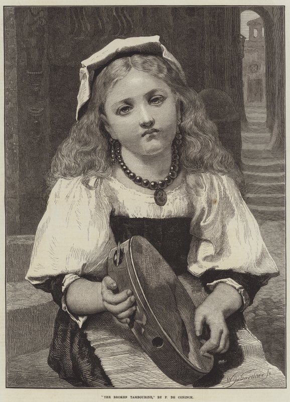破碎的手鼓 作者 Pierre Louis de Coninck
