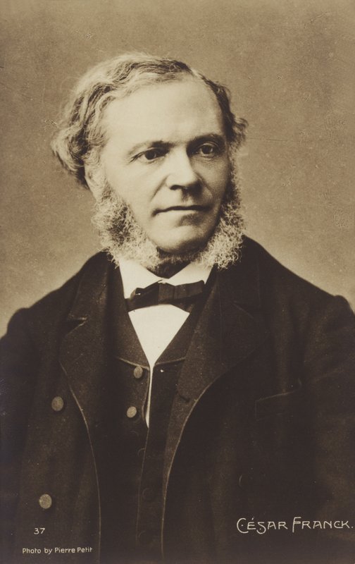 Cesar Franck，比利时出生的作曲家，钢琴家，风琴师和音乐老师，在成年后的巴黎工作（1822-1890） 作者 皮埃尔·佩蒂特