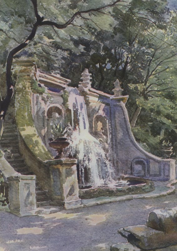 弗拉斯卡蒂，Villa Aldobrandini 作者 皮埃尔·维格纳尔