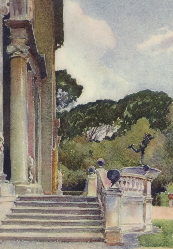 Villa Medici，罗马 作者 皮埃尔·维格纳尔