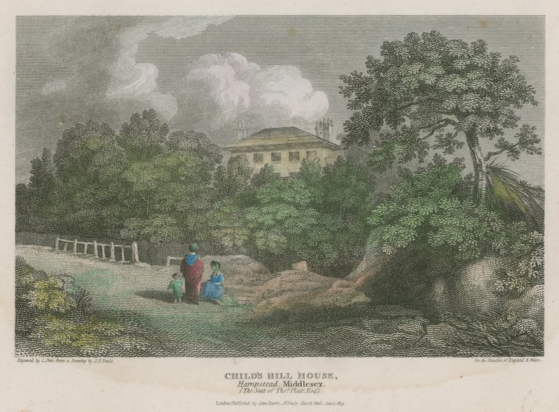 Child&39;s Hill House，汉普斯特德，米德尔塞克斯 作者 彼得·詹斯（Pieter Jansz）。流苏