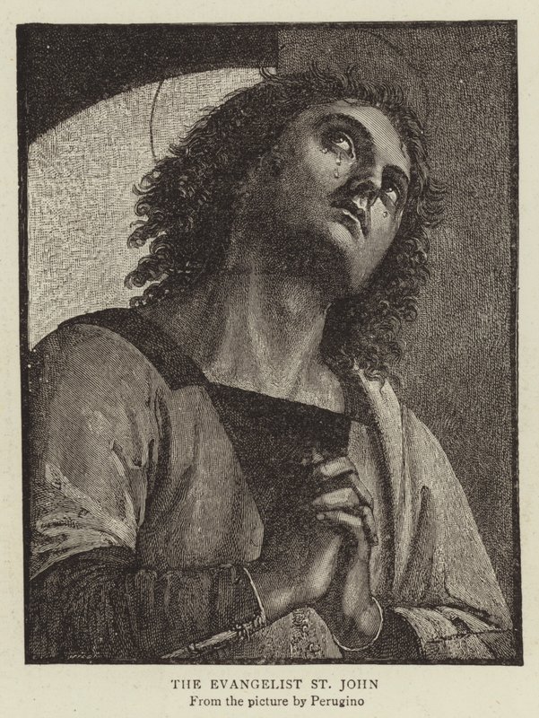 福音传教士圣约翰 作者 彼得罗·佩鲁吉诺（Pietro Perugino）
