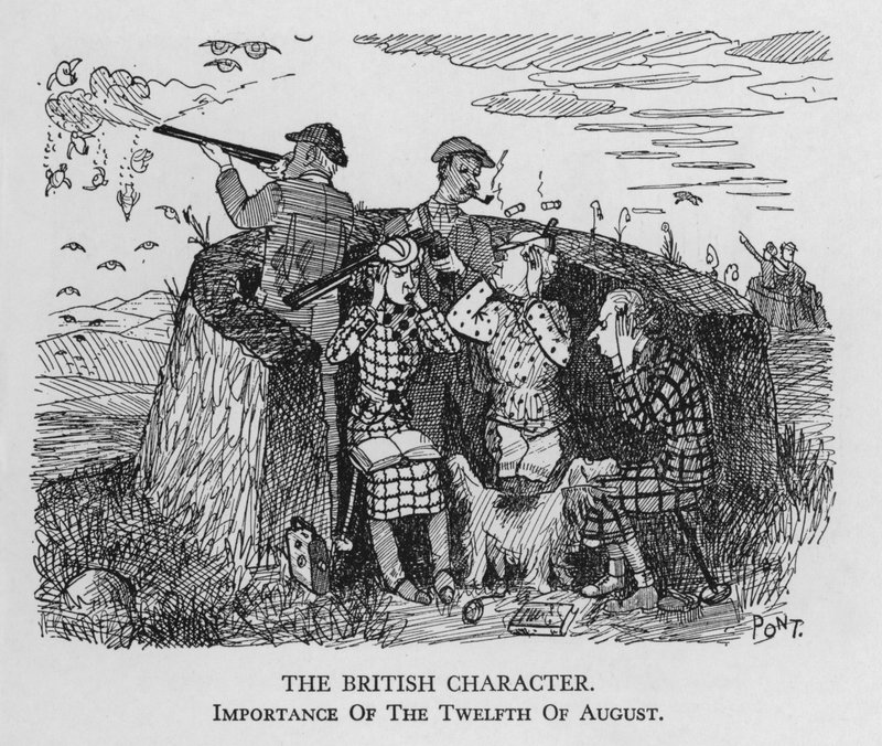 The British character; Importance of the Twelfth of August (litho) 作者 蓬
