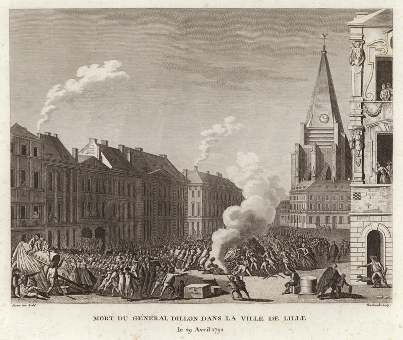 Dille将军在Ville de Lille死亡 作者 普里尔