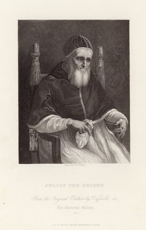 朱利叶斯第二 作者 拉斐尔（Raffaello Sanzio Raphael）