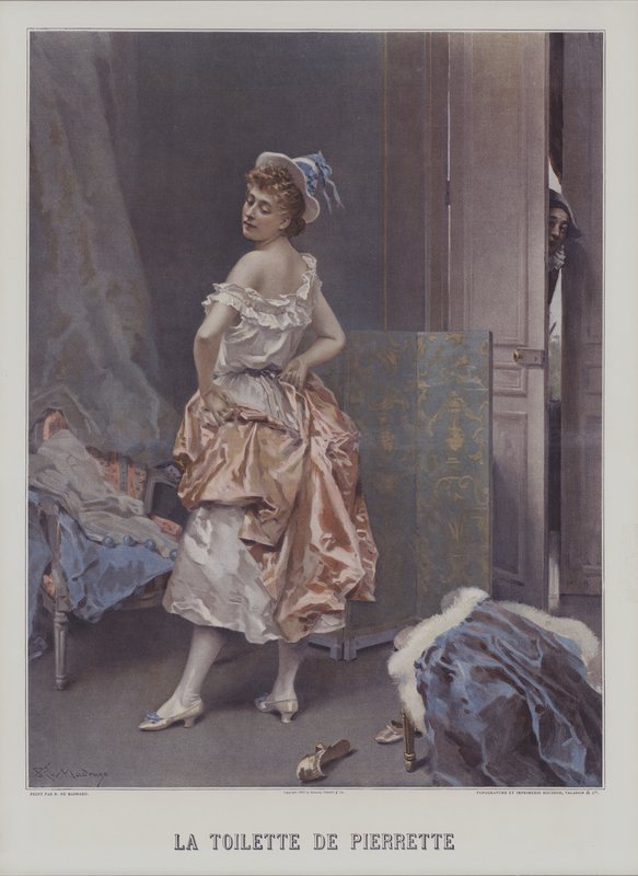 皮埃尔特的厕所 作者 Raimundo de Madrazo y Garreta