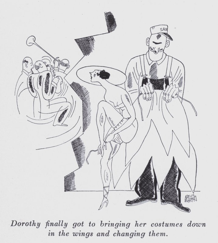 Illustration for "But Gentlemen Marry Brunettes" by Anita Loos (litho) 作者 拉尔夫·巴顿