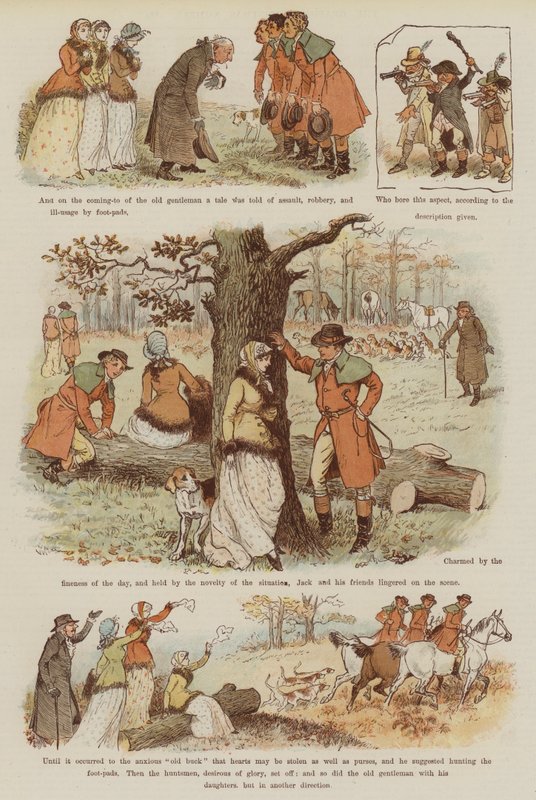 笑橡树传奇（chromolitho） 作者 伦道夫·卡尔德科特
