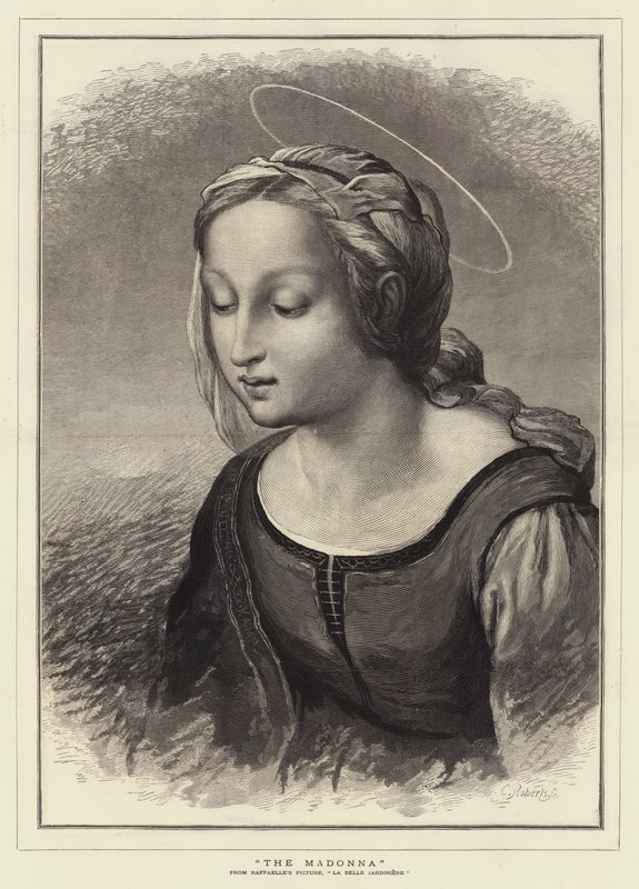 麦当娜 作者 拉斐尔（Raffaello Sanzio Raphael）