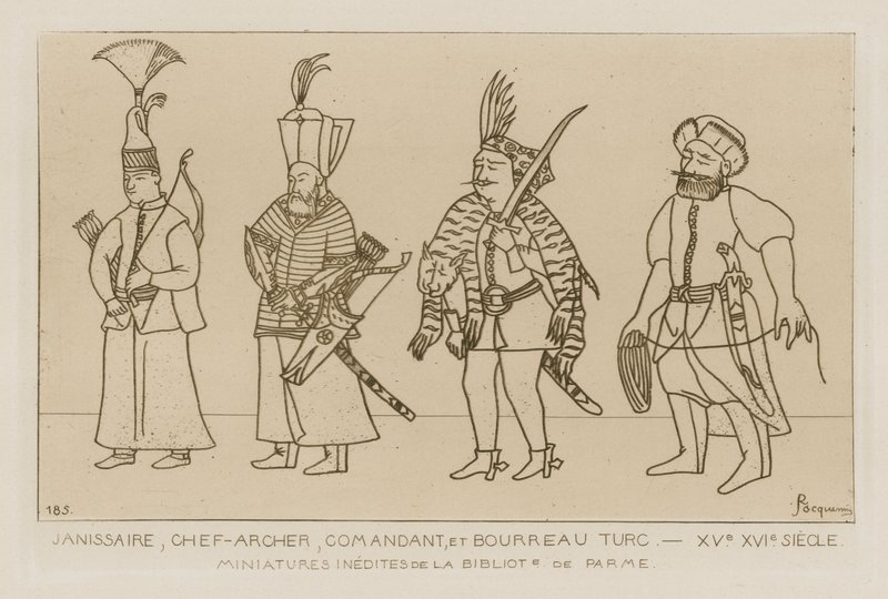 Janissary，首席射手，指挥官和土耳其刽子手 作者 拉斐尔·雅克敏（Raphael Jacquemin）