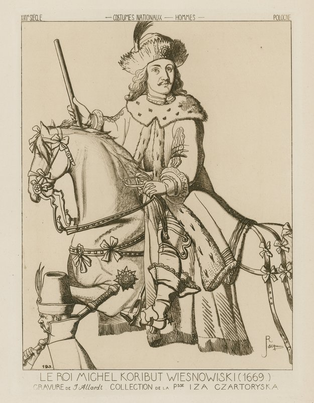 波兰国王Michael Wisniowiecki（1669） 作者 拉斐尔·雅克敏（Raphael Jacquemin）