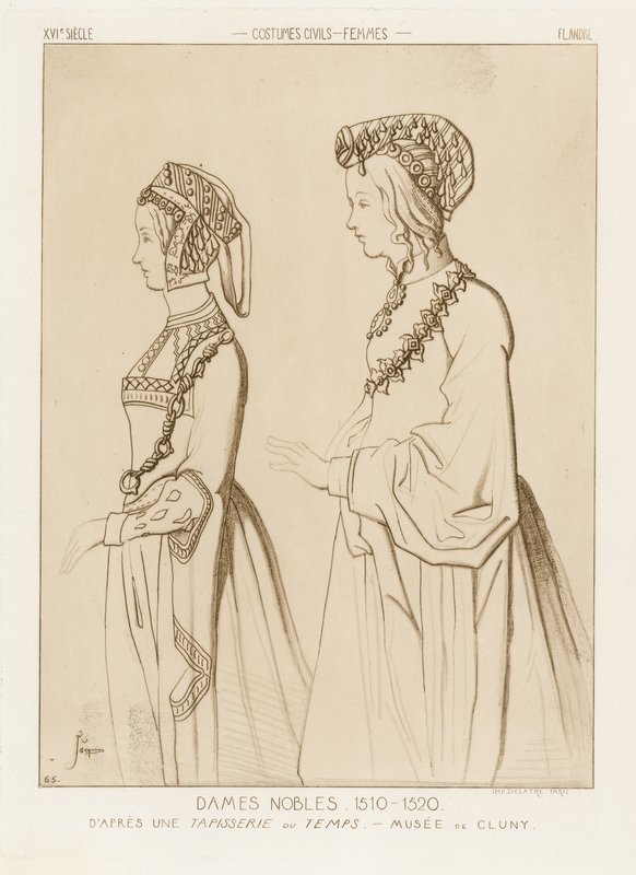 高贵的女性，1510-1520 作者 拉斐尔·雅克敏（Raphael Jacquemin）
