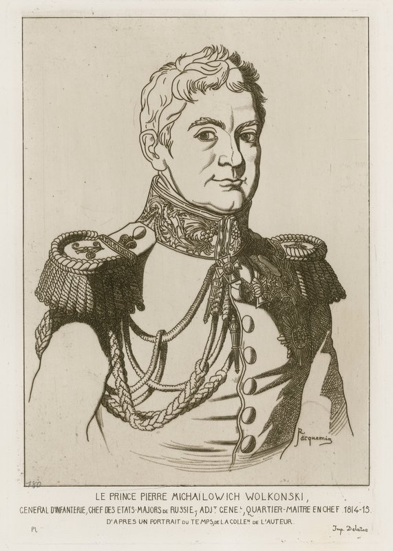 Prince Pierre Michailowich Wolkonski 作者 拉斐尔·雅克敏（Raphael Jacquemin）