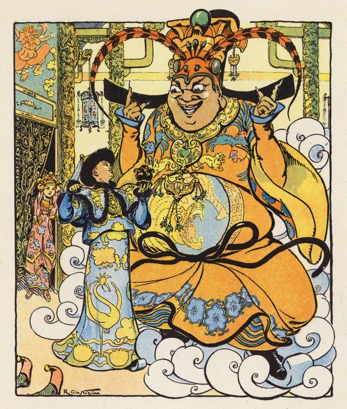 一千零一夜》（彩色印刷版） 作者 雷蒙德·德拉内齐埃