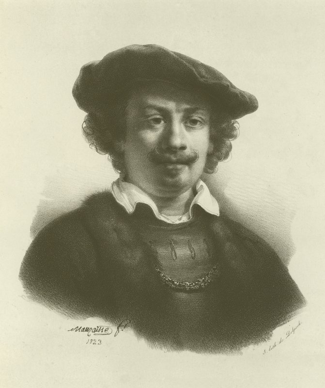 Rembrandt van Rijn，荷兰艺术家 作者 伦勃朗·范·赖恩