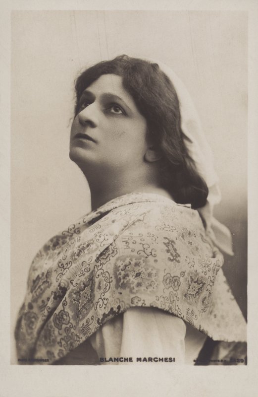 Blanche Marchesi，法国女中音。 作者 罗伊特林根工作室