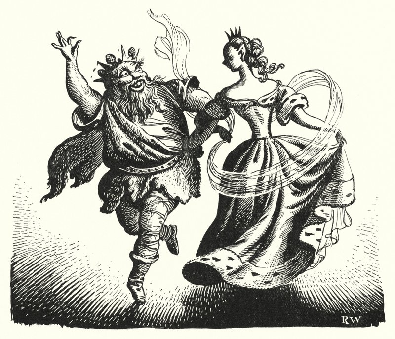 Hans Christian Andersen: The Elfin-Mount (litho) 作者 雷克斯（后）惠斯勒