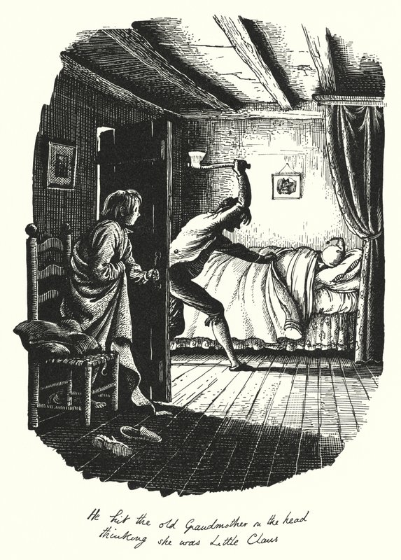 Hans Christian Andersen: The Great Claus And Little Claus (litho) 作者 雷克斯（后）惠斯勒