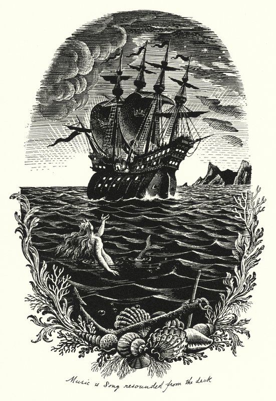 Hans Christian Andersen: The Little Mermaid (litho) 作者 雷克斯（后）惠斯勒