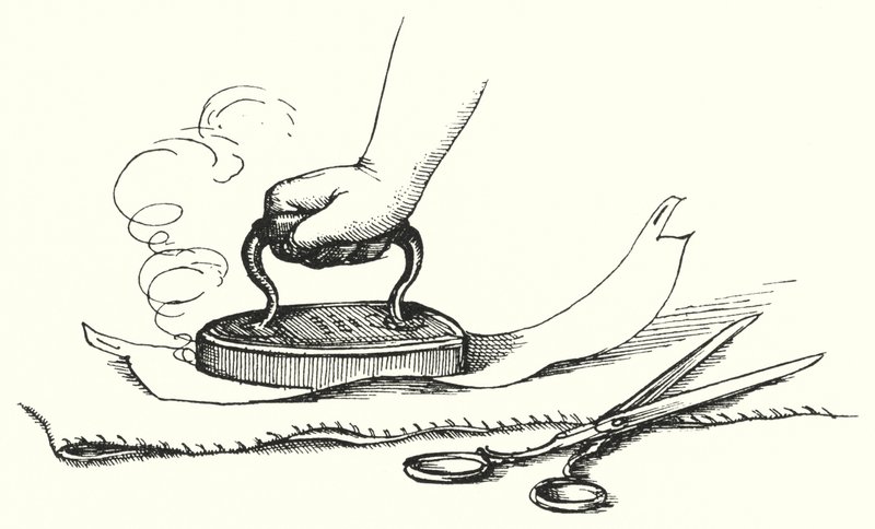 安徒生：《衬衫领》（石版画 作者 雷克斯（后）惠斯勒