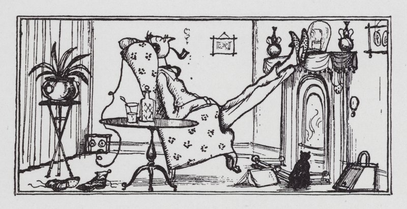 安静的夜晚（石版画） 作者 雷克斯（后）惠斯勒