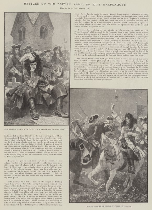 英国军队的战斗，Malplaquet 作者 理查德·卡顿·伍德维尔初级