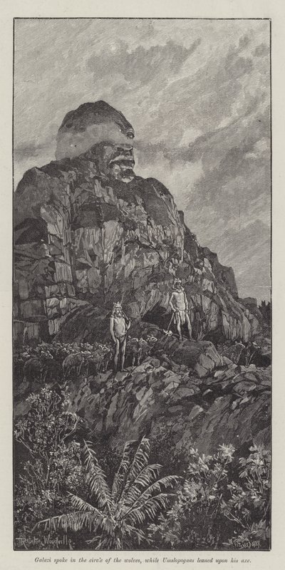 Nada the Lily，作者是H Rider Haggard 作者 理查德·卡顿·伍德维尔初级