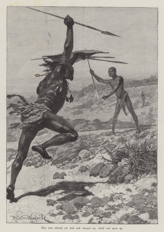 Nada the Lily，作者是H Rider Haggard 作者 理查德·卡顿·伍德维尔初级