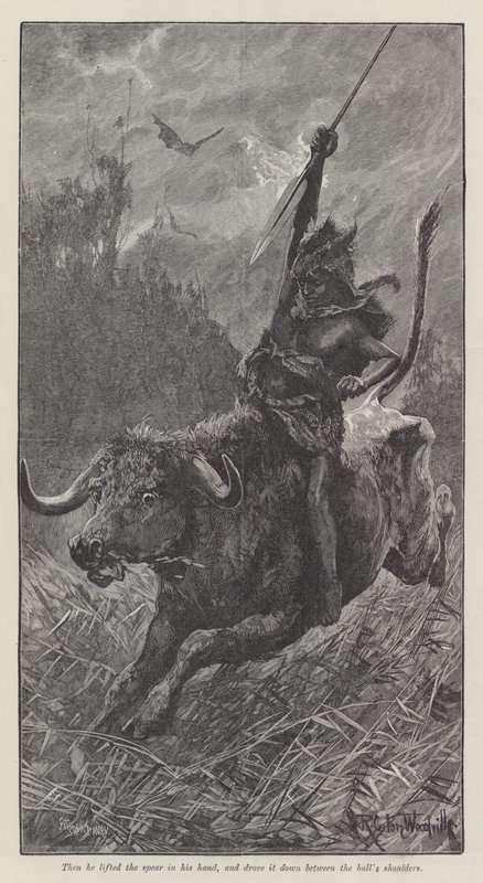 Nada the Lily，作者是H Rider Haggard 作者 理查德·卡顿·伍德维尔初级
