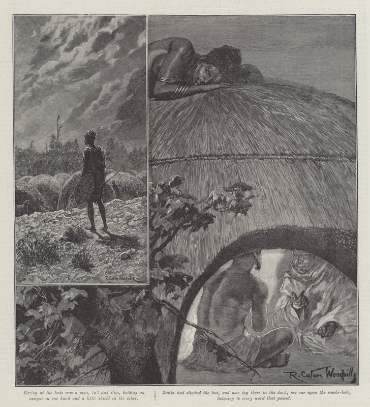 Nada the Lily，作者是H Rider Haggard 作者 理查德·卡顿·伍德维尔初级