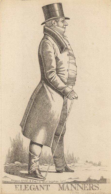 Charles Manners Sutton;坎特伯雷第一子爵;优雅的举止 作者 理查德·邓顿