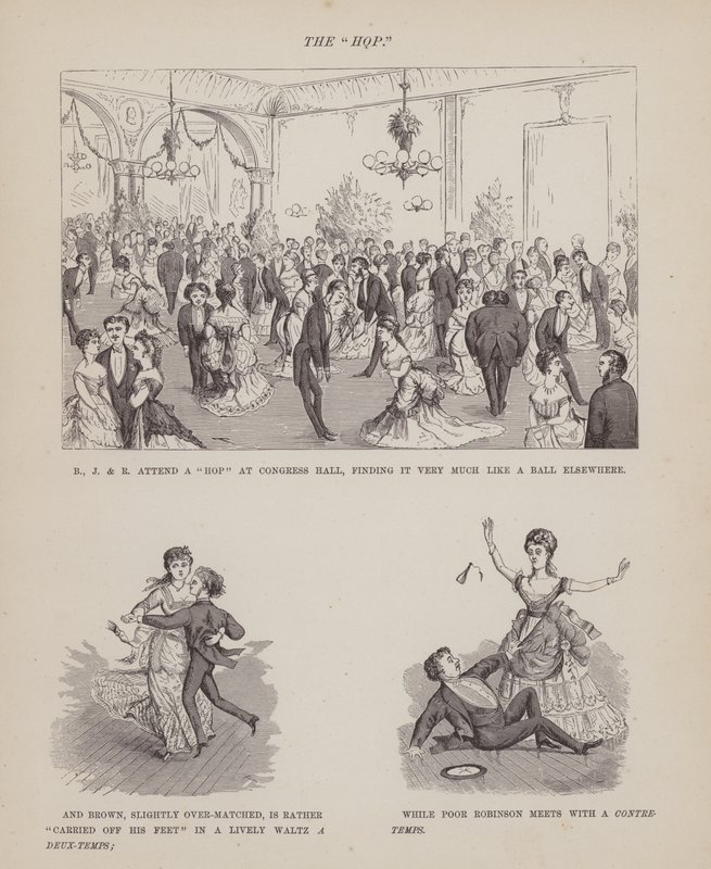 Page from The American Tour of Messrs Brown, Jones and Robinson (engraving) 作者 理查德·道尔