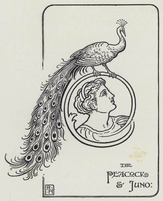 The Peacock And Juno (engraving) 作者 理查德·海威