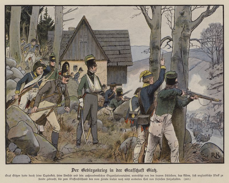 Guerrilla warfare in the mountain country of Glatz 作者 理查德·诺特尔