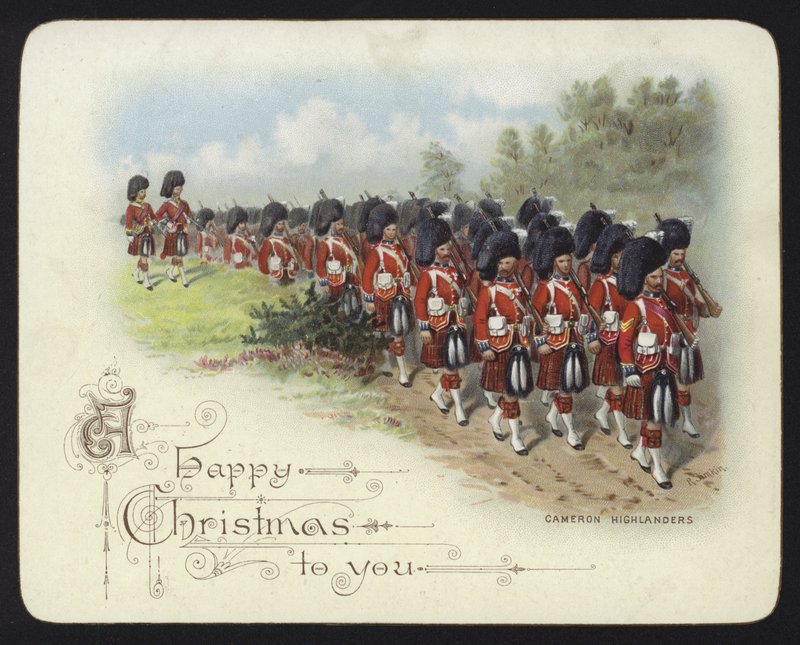 Cameron Highlanders（chromolitho） 作者 理查德·辛金