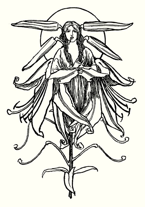 约翰-济慈诗集的插图（平板）。 作者 罗伯特·安宁·贝尔