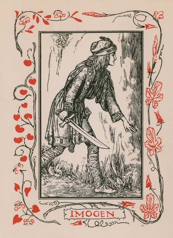 Imogen，Cymbeline 作者 罗伯特·安宁·贝尔