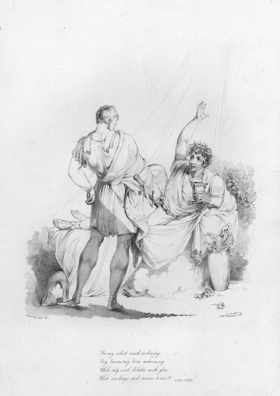 Anacreon，第四十八颂（雕刻） 作者 罗伯特·克尔（后）波特