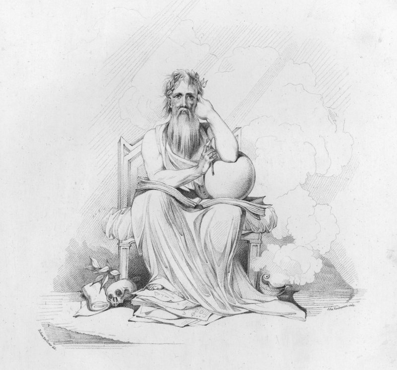 Illustration for Anacreon Odes (engraving) 作者 罗伯特·克尔（后）波特