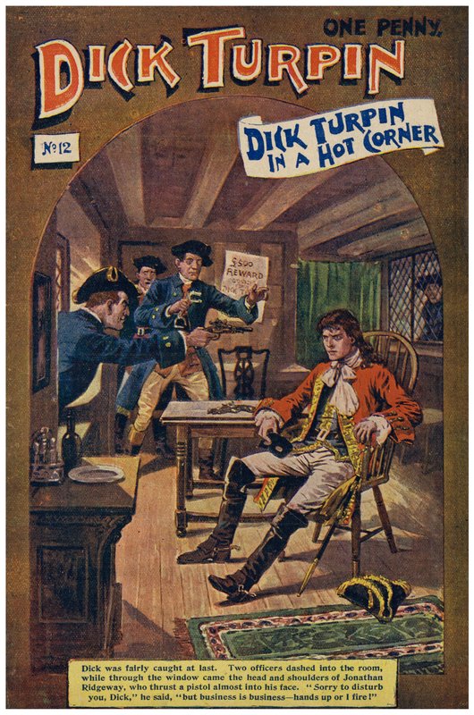 Dick Turpin（彩色石版画） 作者 罗伯特·普罗斯（Robert Prowse Jnr）