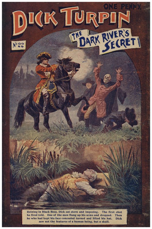Dick Turpin（彩色石版画） 作者 罗伯特·普罗斯（Robert Prowse Jnr）