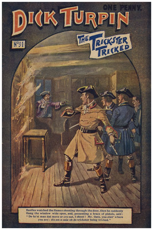 Dick Turpin（彩色石版画） 作者 罗伯特·普罗斯（Robert Prowse Jnr）
