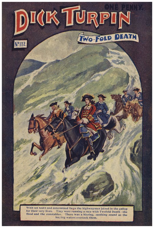 Dick Turpin（彩色石版画） 作者 罗伯特·普罗斯（Robert Prowse Jnr）