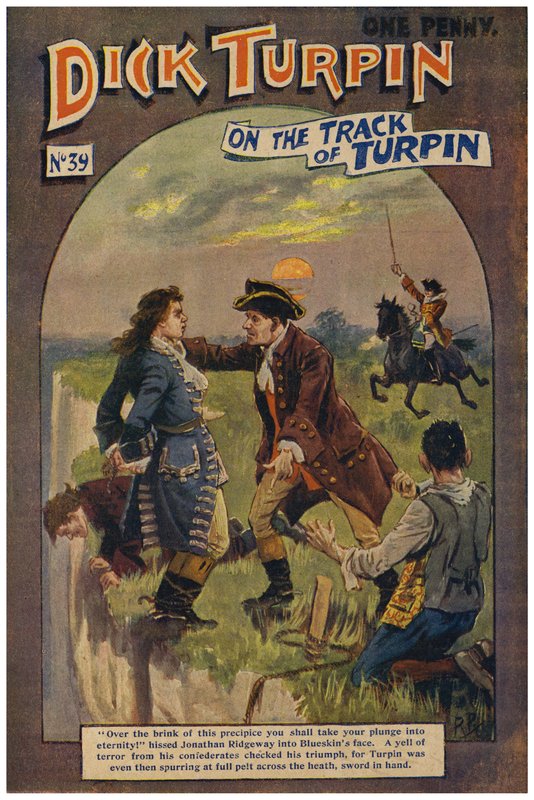 Dick Turpin（彩色石版画） 作者 罗伯特·普罗斯（Robert Prowse Jnr）