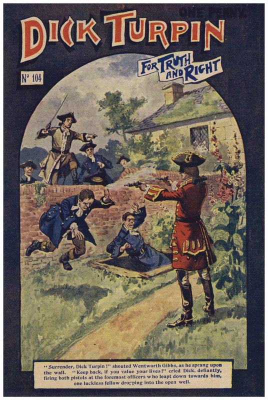 Dick Turpin（彩色石版画） 作者 罗伯特·普罗斯（Robert Prowse Jnr）