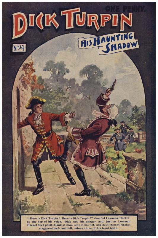 Dick Turpin（彩色石版画） 作者 罗伯特·普罗斯（Robert Prowse Jnr）