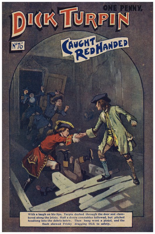 Dick Turpin（彩色石版画） 作者 罗伯特·普罗斯（Robert Prowse Jnr）